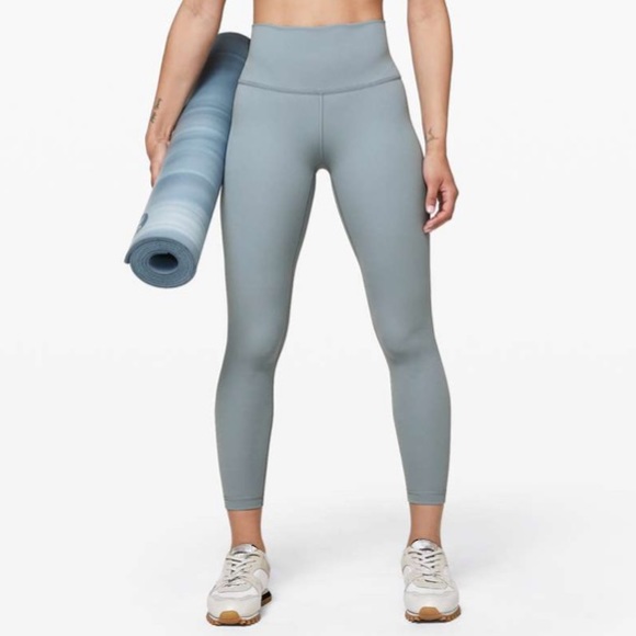 lululemon athletica Pants - LULULEMON blue wunder under high rise tight